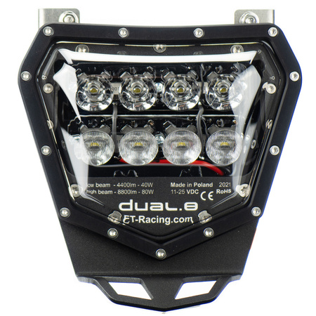 LED Headlight Dual.8 KTM 150-500cc 2014-2022 EXC TPI/ EXC-F/XC/XC-F 690E/SMC-R 2019-2022 only FUEL INJECTION engine 